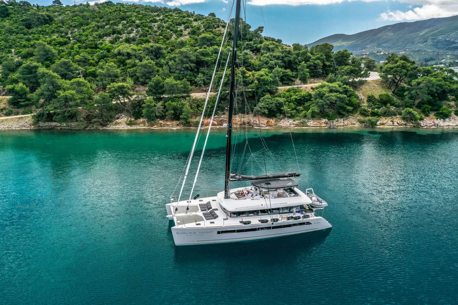 Duolife Crewed Lagoon 620 Essence Catamaran Charter Sailing Croatia