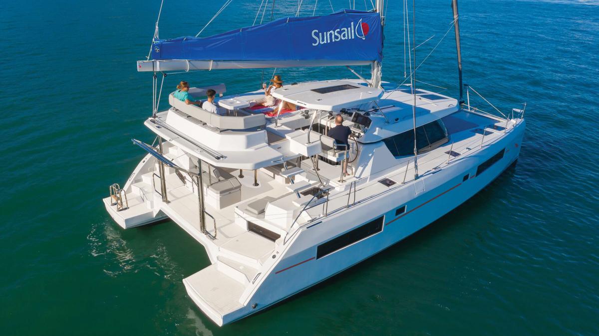 Sunsail 454L Classic Catamaran in the BVI