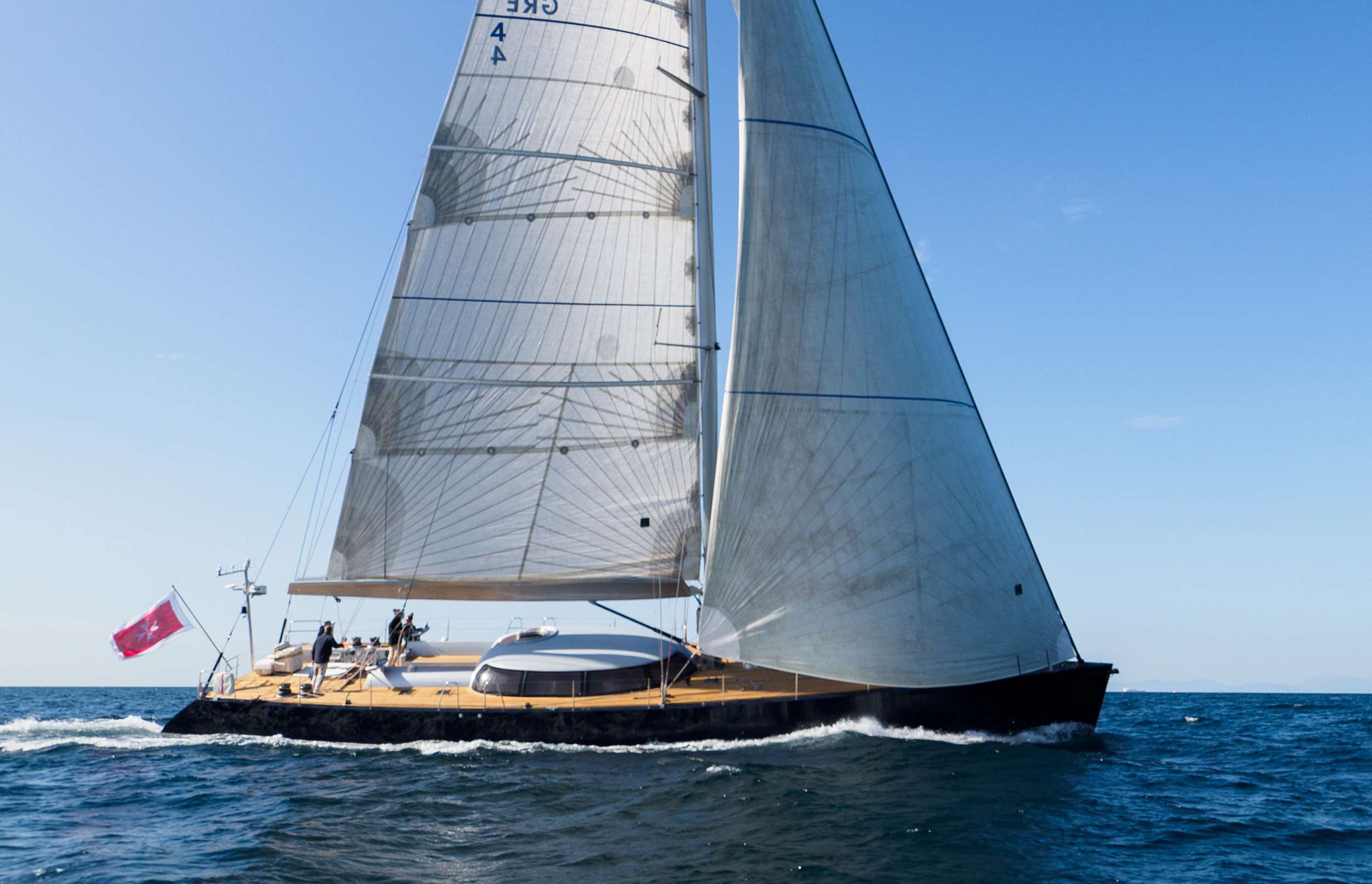 Meliti Crewed Garcia 86 Sailing Yacht Charter in Greece