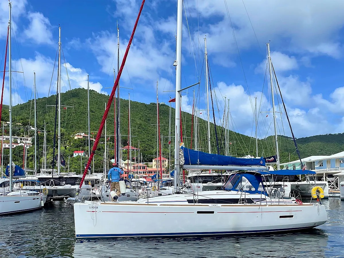 Jeanneau Sun Odyssey 389 Monohull Layover in the BVI