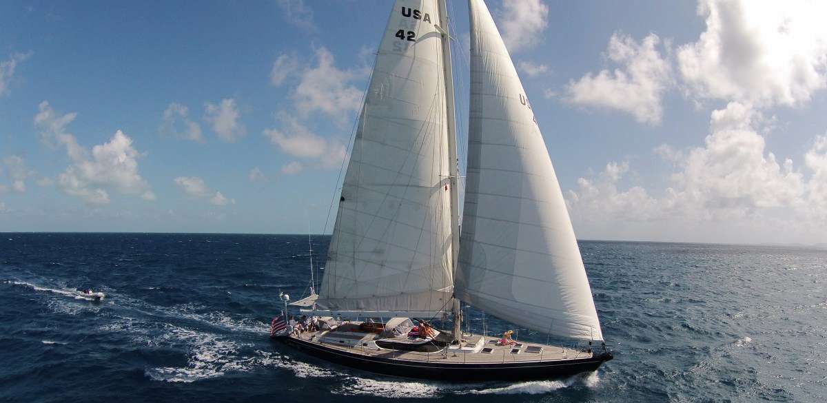 Cap II Crewed Bordeaux 76 Yacht Charter Sailing the Caribbean.