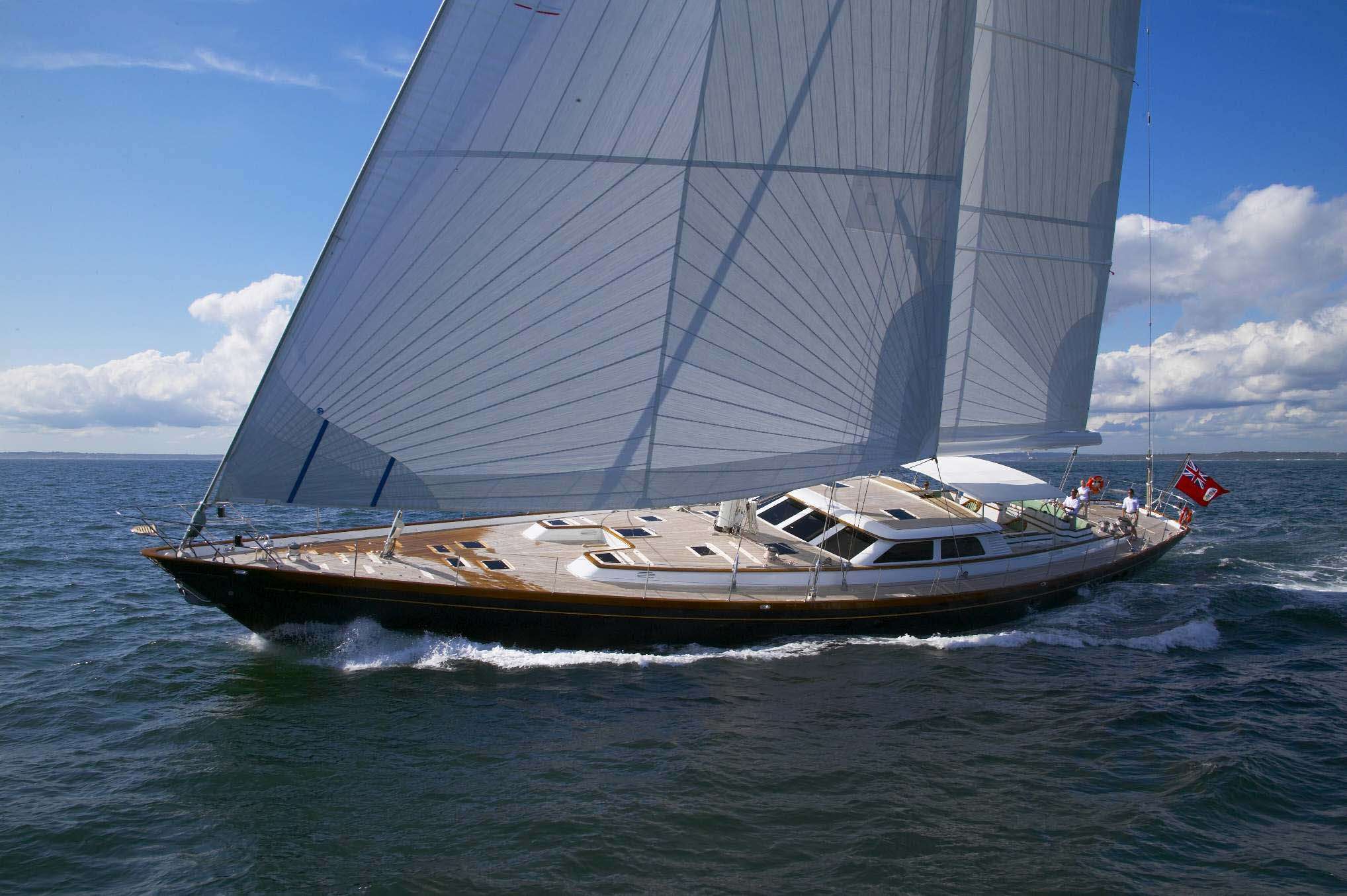 Whisper LuxuryHolland Jachtbouw 116 Yacht Charter Sailing New England