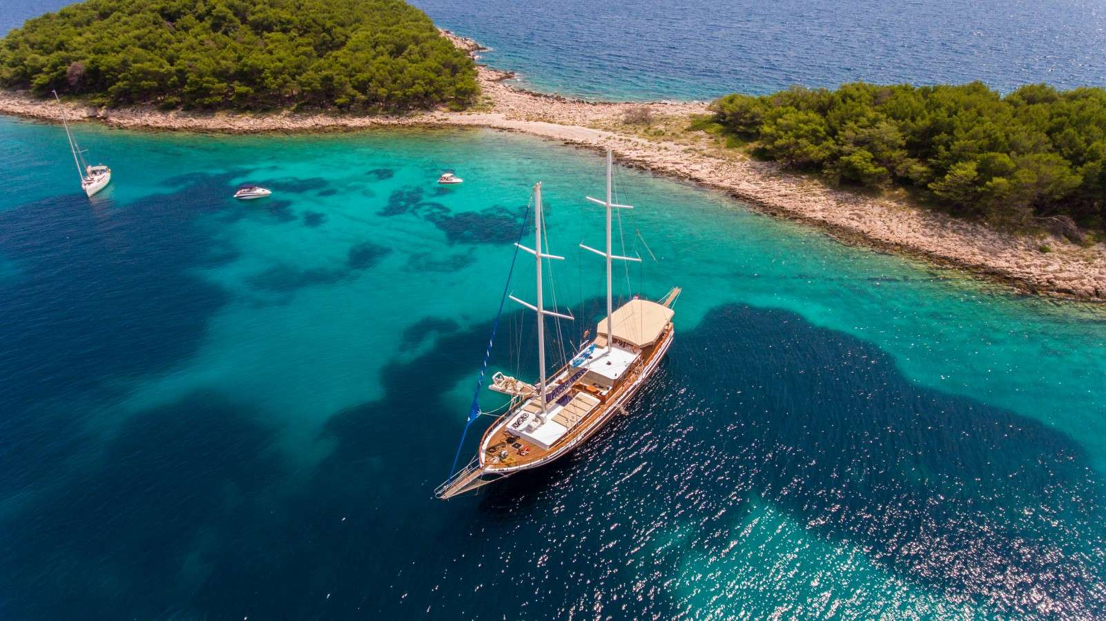 Kadena Private Gulet Charter for up to 12 guests Sailing Croatia