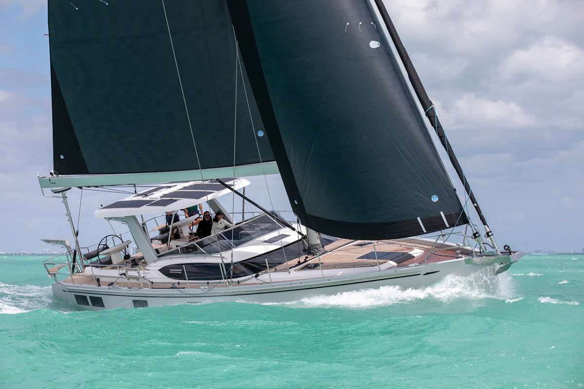 Vanishing Point Crewed Hylas 57 Sailing Yacht Charter in New England