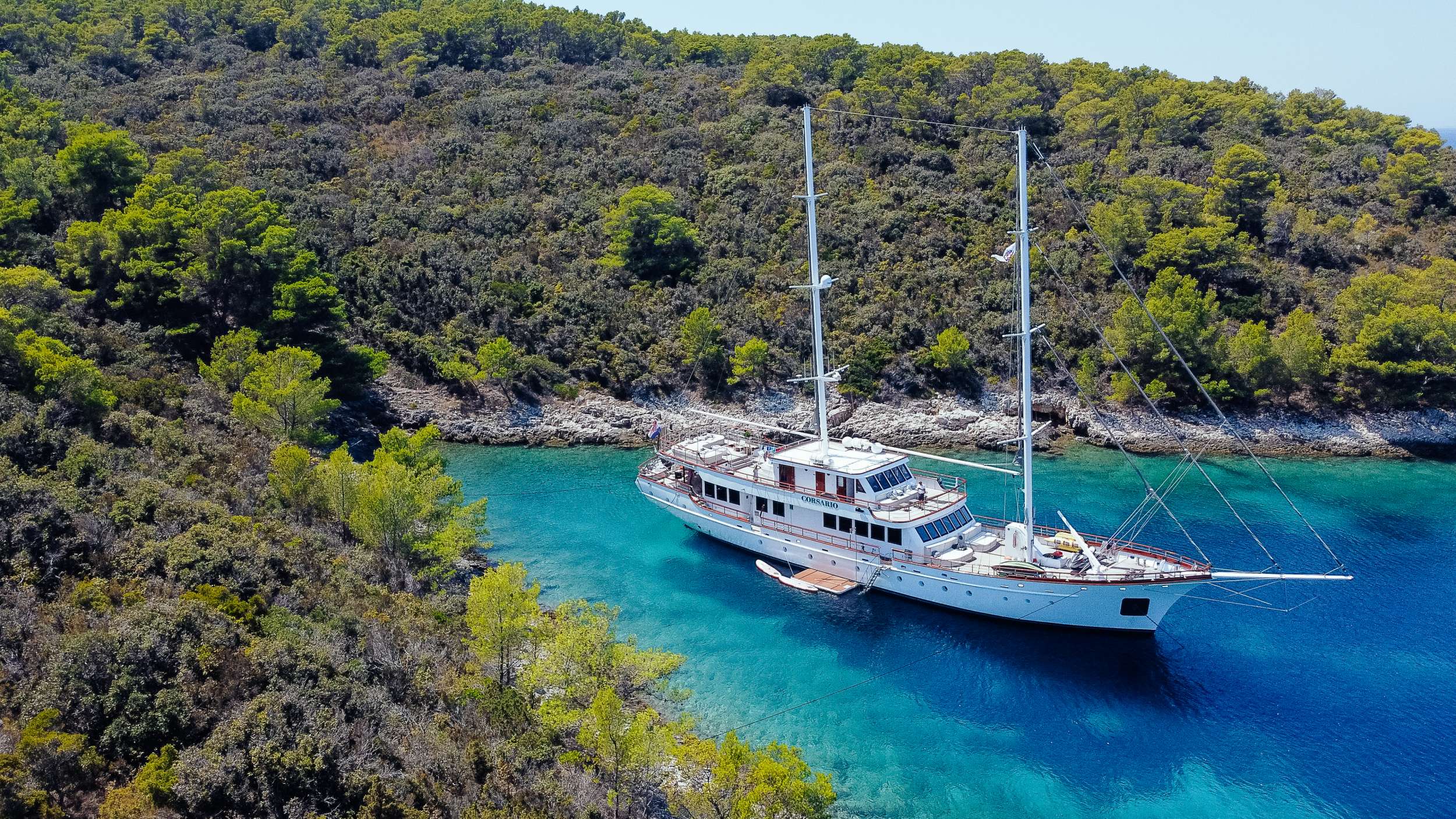 Corsario Private Gulet Charter for up to 12 guests Sailing Croatia