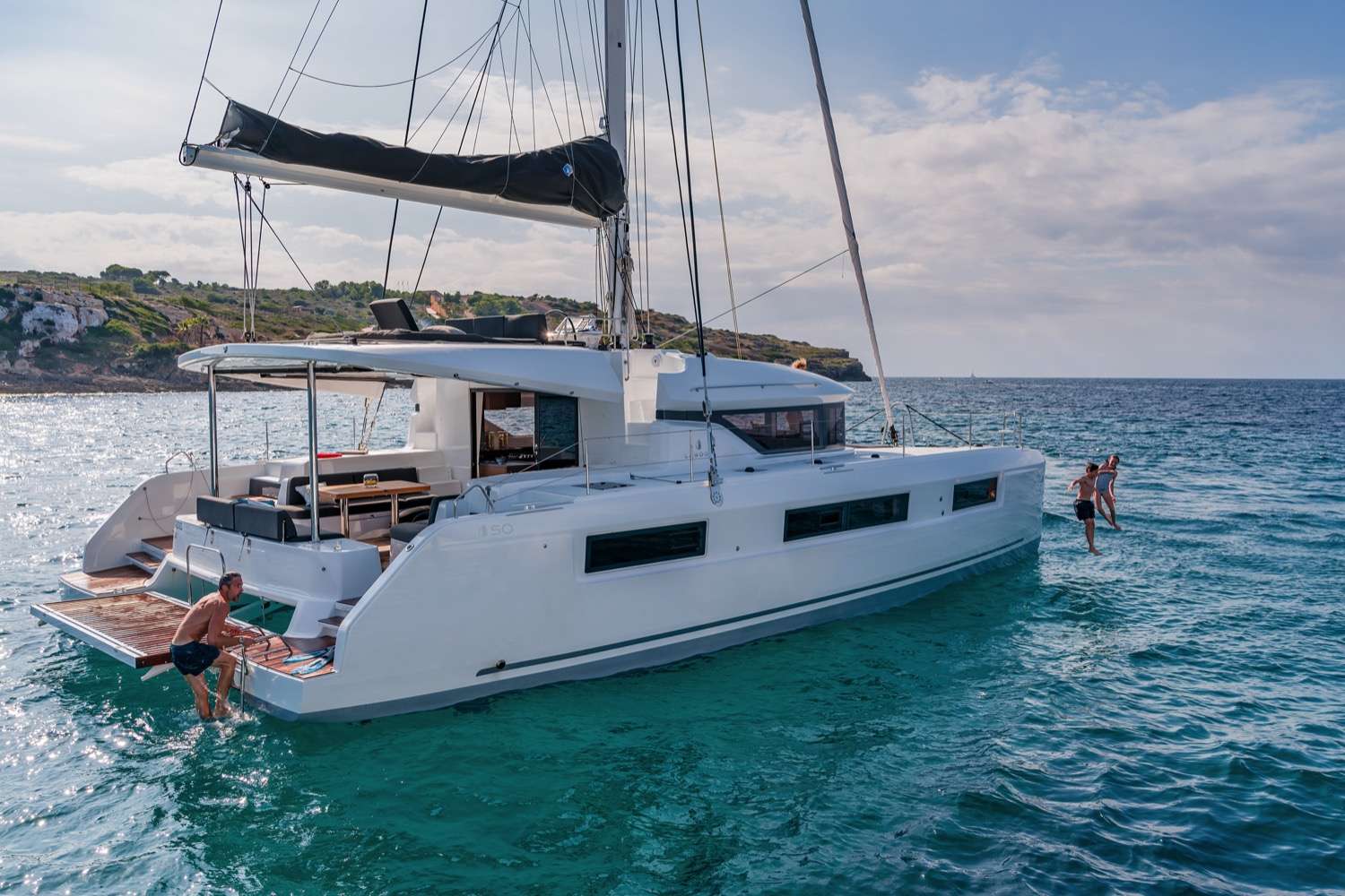 Swan Crewed Lagoon 50 Catamaran Charter Sailing Grenada