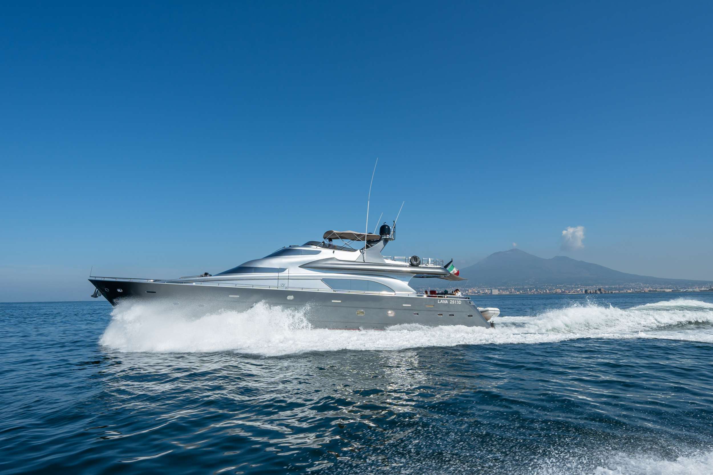 Lady B Crewed Motoryacht Charter for up to 8 guests Cruising Italy