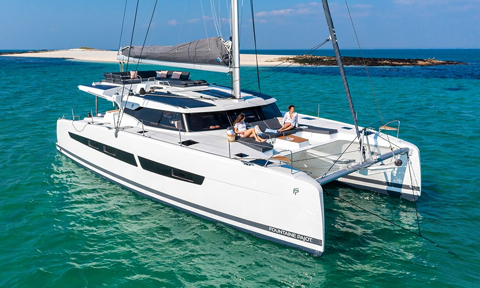 Fountaine Pajot Aura 51 Catamaran Beachcomber in the BVI