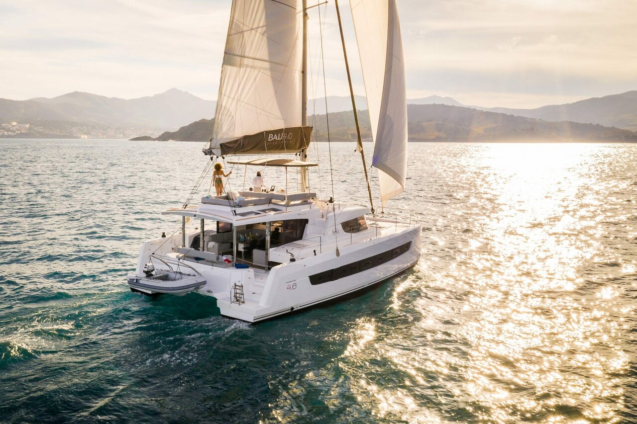 Bali 4.6 Catamaran Neda in Greece