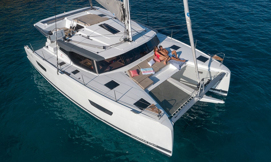 Fountaine Pajot Astrea 42 Maestro Catamaran Libertas II in the BVI