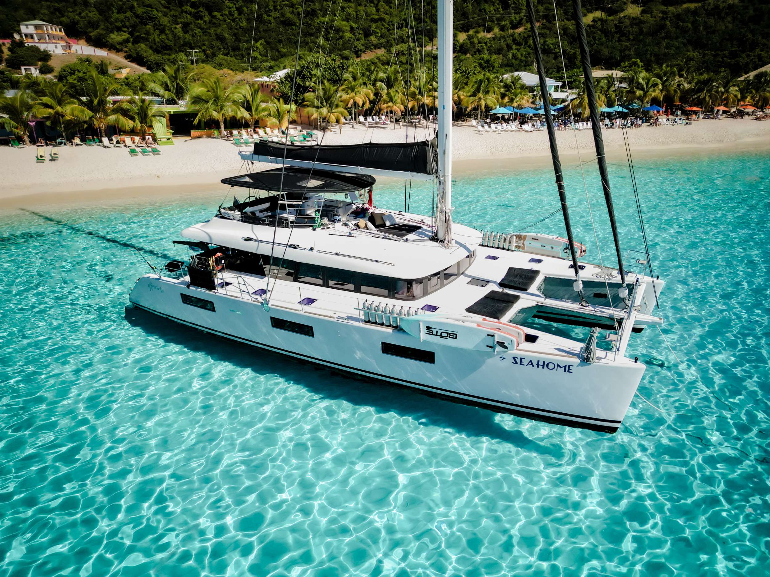 Seahome Crewed Lagoon 620 Catamaran Discount in the BVI